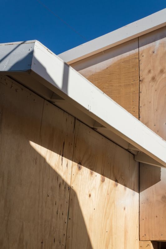 Garage Fascia Repair detail